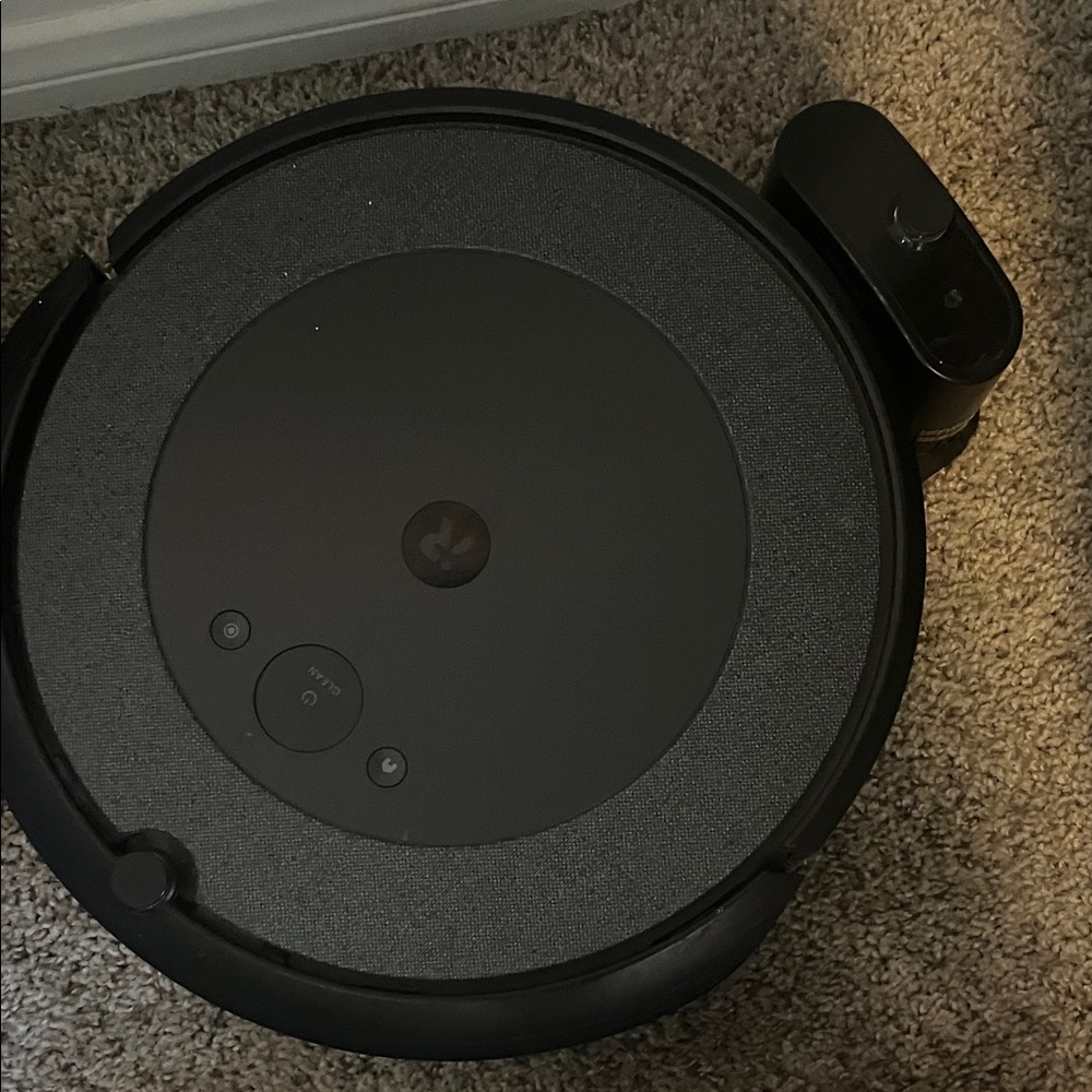 Smart Home Black Robot Vacuum Cleaner